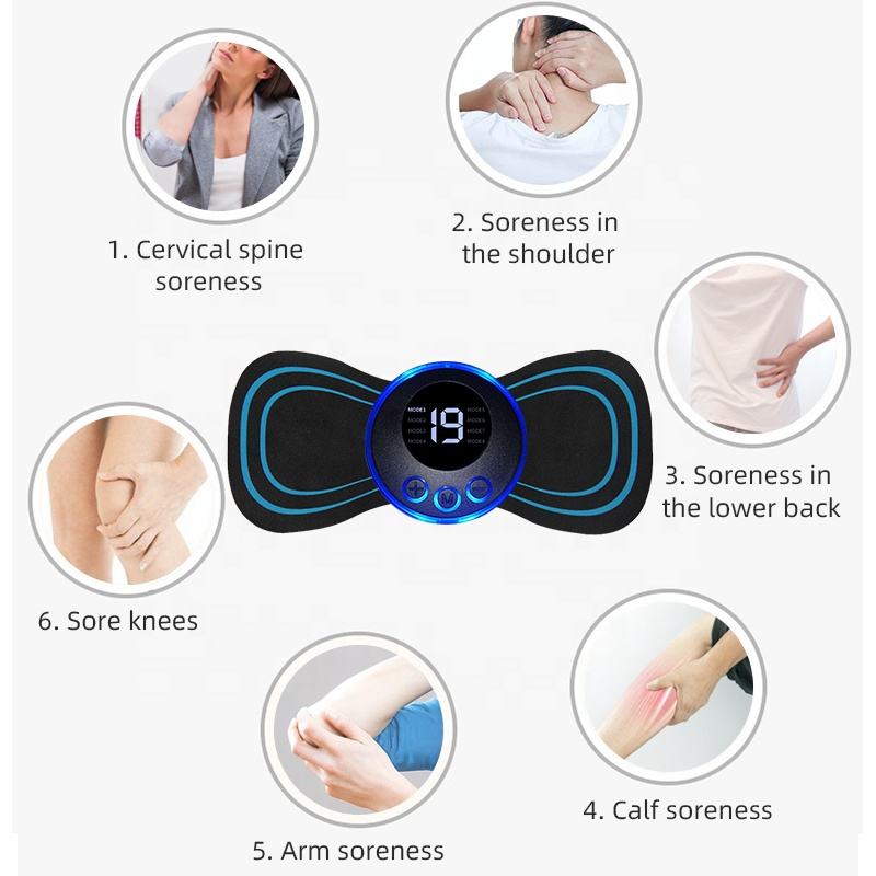 EMS Electric Pulse Massageador